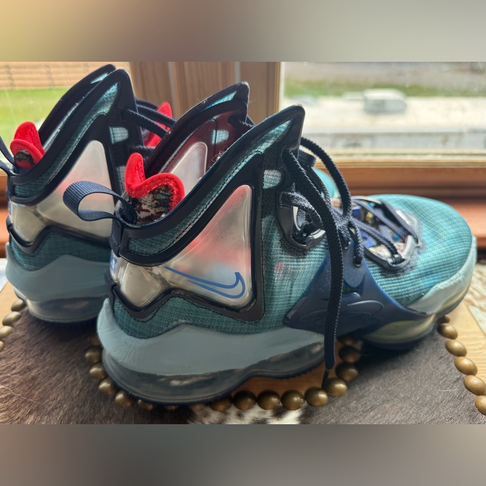 2022 LeBron 19 Fast Food - Dutch Blue Shoes